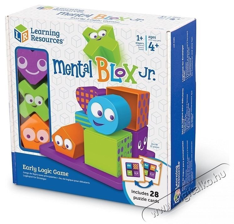 Learning Resources logikai j&aacute;t&eacute;k, Mental Blox Junior H&aacute;ztart&aacute;s / Otthon / K&uuml;lt&eacute;r - J&aacute;t&eacute;k / Sport - Kreat&iacute;v / k&eacute;szs&eacute;gfejlesztő j&aacute;t&eacute;k - 534350