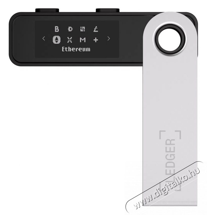 Ledger Nano S Plus Matte Black Crypto Hardware Wallet Iroda &eacute;s sz&aacute;m&iacute;t&aacute;stechnika - Egy&eacute;b sz&aacute;m&iacute;t&aacute;stechnikai term&eacute;k - 503372