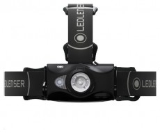LEDLENSER MH8 600lm/200m, RGB, 1xLi-ion, fekete outdoor tölthető LED fejlámpa Háztartás / Otthon / Kültér - Világítás / elektromosság - Fejlámpa - 404470
