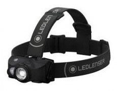 LEDLENSER MH8 600lm/200m, RGB, 1xLi-ion, fekete outdoor tölthető LED fejlámpa Háztartás / Otthon / Kültér - Világítás / elektromosság - Fejlámpa - 404470