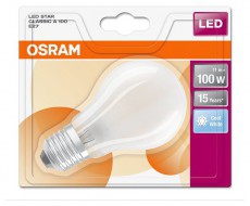 LEDVANCE OSRAM LED STAR CL A GL FR 100 11W/840 E27 LED fényforrás Háztartás / Otthon / Kültér - Világítás / elektromosság - E27 foglalatú izzó - 390802
