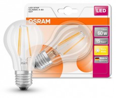 LEDVANCE Osram Star &aacute;tl&aacute;tsz&oacute; &uuml;veg b&uacute;ra/7W/806lm/2700K/E27 LED k&ouml;rte izz&oacute; H&aacute;ztart&aacute;s / Otthon / K&uuml;lt&eacute;r - Vil&aacute;g&iacute;t&aacute;s / elektromoss&aacute;g - L&aacute;mpa kieg&eacute;sz&iacute;tő - 390708