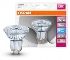 LEDVANCE Osram Star PAR16 üveg ház/4,3W/350lm/4000K/GU10/230V/36fok/81lm/W LED spot izzó Egyéb - Nem forgalmazzuk ! - 390247