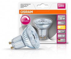 LEDVANCE Osram Superstar PAR16 üveg ház/3,7W/230lm/2700K/GU10/230V dimmelhető LED spot izzó Egyéb - Nem forgalmazzuk ! - 390240