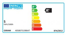 LEDVANCE Osram Value PAR16 műanyag ház/5W/350lm/6500K/GU10/230V/36fok/70lm/W LED spot izzó Egyéb - Nem forgalmazzuk ! - 390137