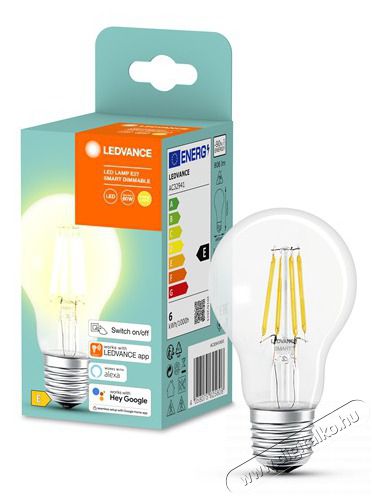 LEDVANCE Smart+ E27 6,7W 606LM 2700K állítható fényerejű kisgömb LED okos fényforrás Háztartás / Otthon / Kültér - Világítás / elektromosság - E27 foglalatú izzó - 390996