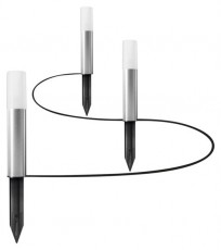 LEDVANCE Smart+ WiFi Garden 3 Pole mini kieg. 3db-os okos kültéri lámpa, színváltós, okos, vezérlehető lámpatest Háztartás / Otthon / Kültér - Világítás / elektromosság - Kerti / kültéri lámpa - 391143
