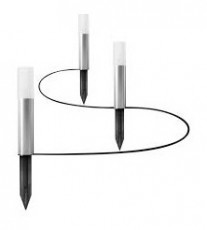 LEDVANCE Smart+ WiFi Garden 3 Pole kiegészítő 3db-os okos kültéri lámpa, színváltós, okos, vezérlehető lámpatest Háztartás / Otthon / Kültér - Világítás / elektromosság - Kerti / kültéri lámpa - 395343
