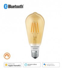 LEDVANCE Smart+ BT FIL edison fényforrás,DIM,6W 2700K E27 okostelefonnal,alkalmazással vezérelhető intelligens fényf. Háztartás / Otthon / Kültér - Világítás / elektromosság - E27 foglalatú izzó - 396462