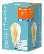 LEDVANCE Smart+ BT FIL edison fényforrás,DIM,6W 2700K E27 okostelefonnal,alkalmazással vezérelhető intelligens fényf. Háztartás / Otthon / Kültér - Világítás / elektromosság - E27 foglalatú izzó - 396462