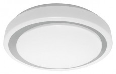 LEDVANCE Smart+ WiFi menny. okos lámpa Ceiling Moon, ezüst gyűrűvel, áll. színhőm. 380mm okos, intelligens lámpatest Háztartás / Otthon / Kültér - Világítás / elektromosság - Fali / mennyezeti lámpa - 396447