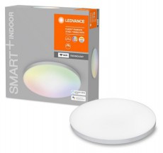 LEDVANCE Smart+ WiFi okos lámpatest Frameless Round, színváltós, áll. színhőm. 300mm okos, vezérelhető lámpatest Háztartás / Otthon / Kültér - Világítás / elektromosság - Fali / mennyezeti lámpa - 396474