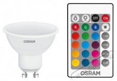 LEDVANCE Osram Star+ RGBW/műanyag ház 4,5W/250lm/2700K/GU10 távirányítható LED PAR16 spot fényforrás Háztartás / Otthon / Kültér - Világítás / elektromosság - GU10 foglalatú izzó - 395147