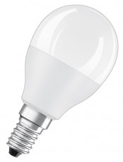 LEDVANCE Osram Star+ RGBW/matt b&uacute;ra/5,5W/470lm/2700K/E14 t&aacute;vir&aacute;ny&iacute;that&oacute; LED kisg&ouml;mb izz&oacute; H&aacute;ztart&aacute;s / Otthon / K&uuml;lt&eacute;r - Vil&aacute;g&iacute;t&aacute;s / elektromoss&aacute;g - L&aacute;mpa kieg&eacute;sz&iacute;tő - 410053