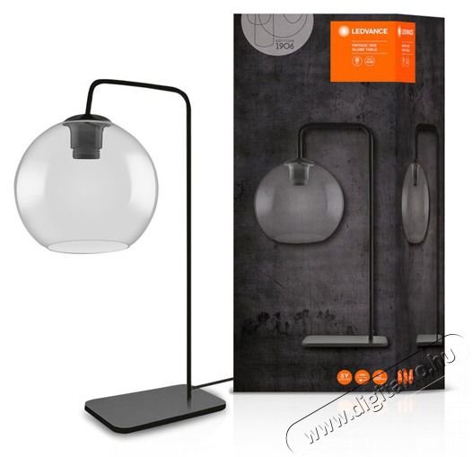 LEDVANCE Vintage 1906 Globe 200 mm/max. 60W/1xE27/54 cm magas asztali lámpa Háztartás / Otthon / Kültér - Világítás / elektromosság - Asztali lámpa - 431612