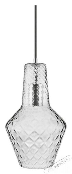 LEDVANCE Vintage 1906 Carved Bottle max. 60W/1xE27 füstüveg függesztett lámpa Háztartás / Otthon / Kültér - Világítás / elektromosság - Fali / mennyezeti lámpa - 443073