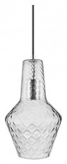 LEDVANCE Vintage 1906 Carved Bottle max. 60W/1xE27 füstüveg függesztett lámpa Háztartás / Otthon / Kültér - Világítás / elektromosság - Fali / mennyezeti lámpa - 443073