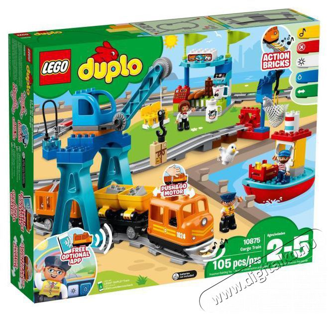 LEGO DUPLO Town 10875 Tehervonat H&aacute;ztart&aacute;s / Otthon / K&uuml;lt&eacute;r - J&aacute;t&eacute;k / Sport - Baba j&aacute;t&eacute;k - 499704