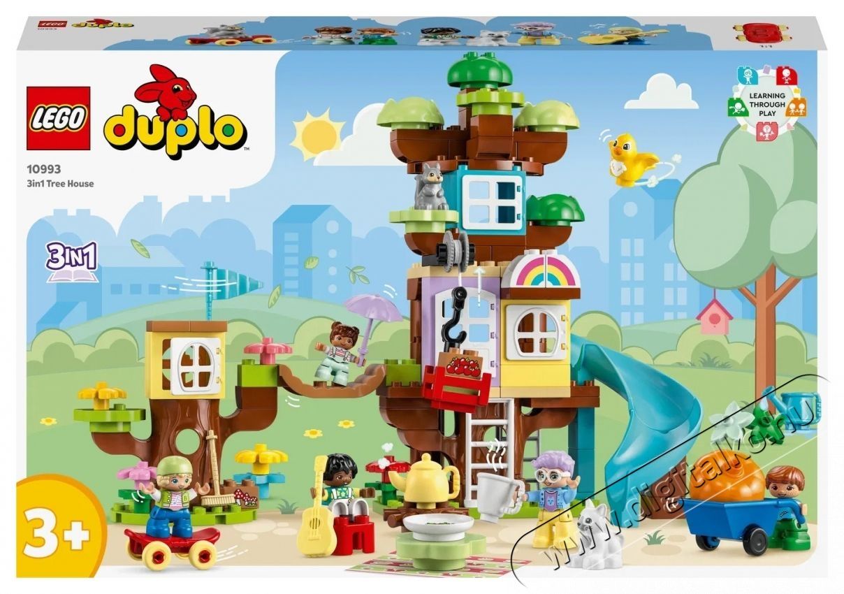 LEGO DUPLO - 3 az 1-ben lombh&aacute;z (10993) H&aacute;ztart&aacute;s / Otthon / K&uuml;lt&eacute;r - J&aacute;t&eacute;k / Sport - Kreat&iacute;v / k&eacute;szs&eacute;gfejlesztő j&aacute;t&eacute;k - 531284