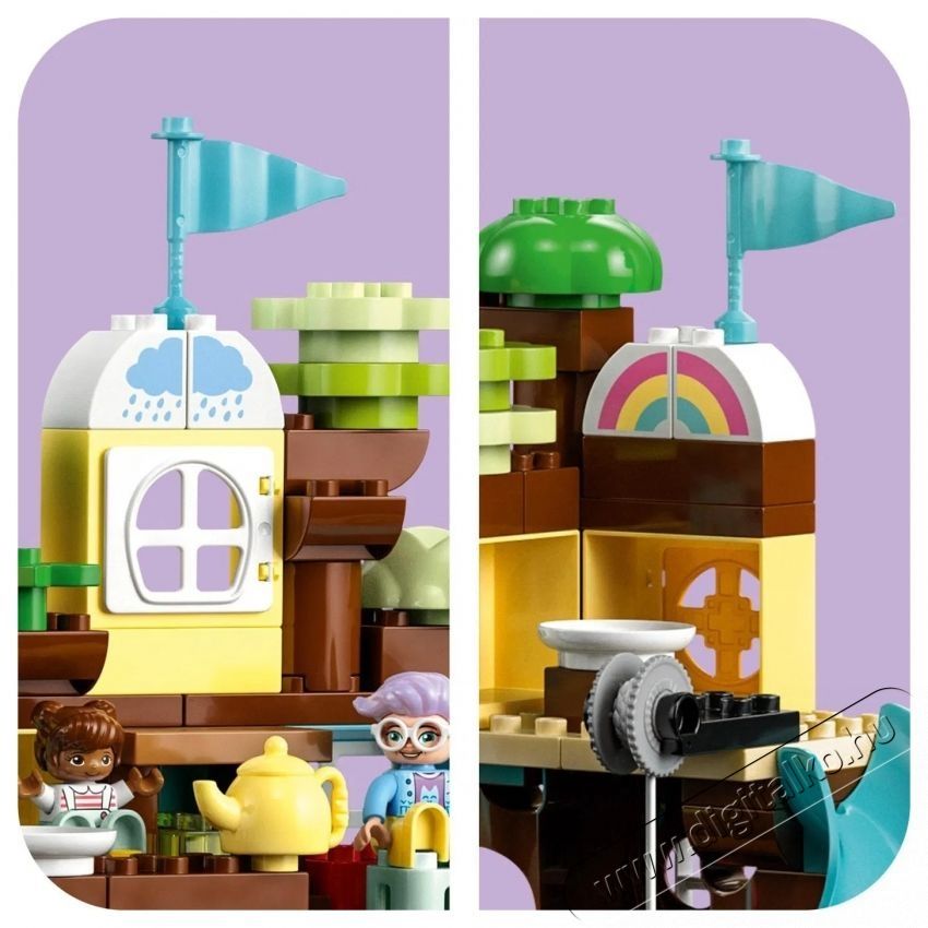 LEGO DUPLO - 3 az 1-ben lombh&aacute;z (10993) H&aacute;ztart&aacute;s / Otthon / K&uuml;lt&eacute;r - J&aacute;t&eacute;k / Sport - Kreat&iacute;v / k&eacute;szs&eacute;gfejlesztő j&aacute;t&eacute;k - 531284