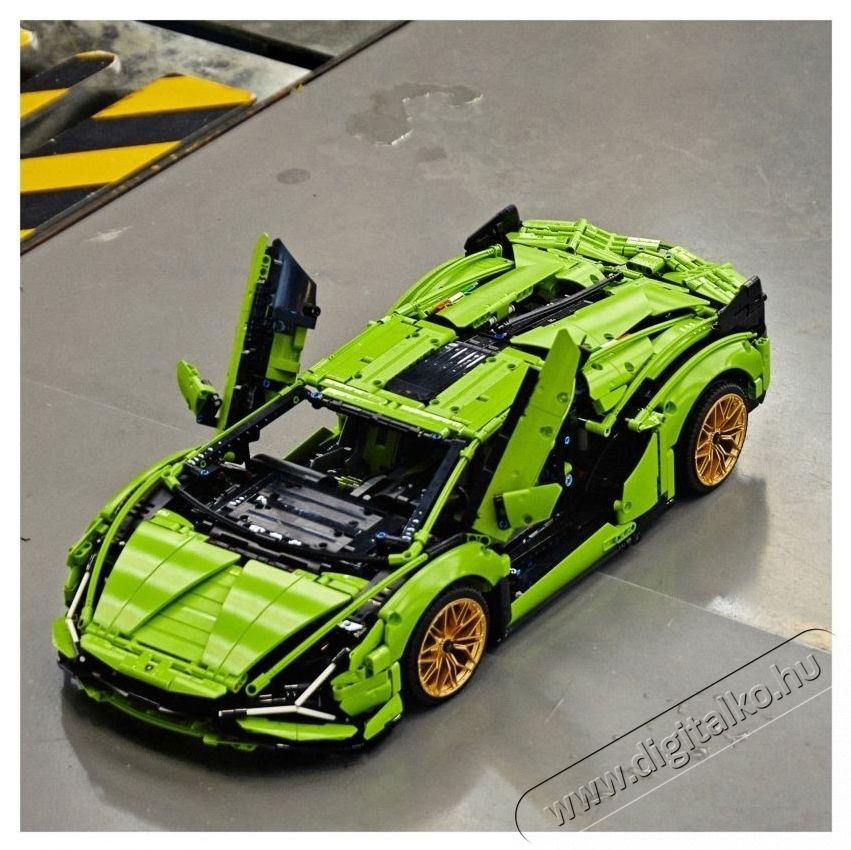 LEGO Technic - Lamborghini Si&aacute;n FKP 37 (42115) H&aacute;ztart&aacute;s / Otthon / K&uuml;lt&eacute;r - J&aacute;t&eacute;k / Sport - Kreat&iacute;v / k&eacute;szs&eacute;gfejlesztő j&aacute;t&eacute;k - 531283
