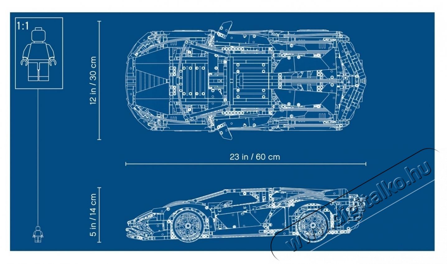 LEGO Technic - Lamborghini Si&aacute;n FKP 37 (42115) H&aacute;ztart&aacute;s / Otthon / K&uuml;lt&eacute;r - J&aacute;t&eacute;k / Sport - Kreat&iacute;v / k&eacute;szs&eacute;gfejlesztő j&aacute;t&eacute;k - 531283