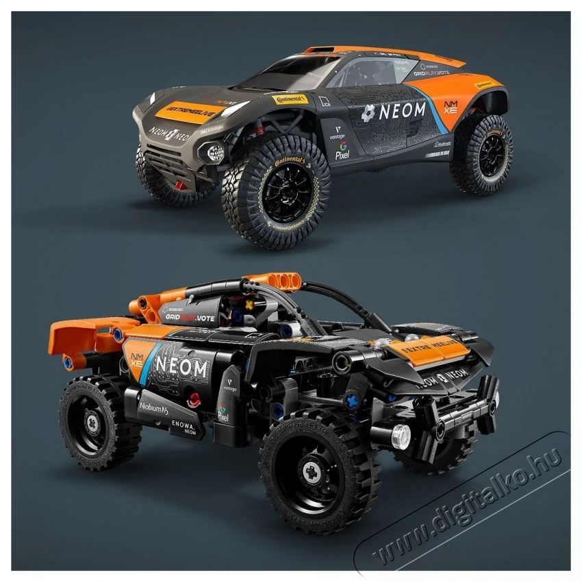 LEGO Technic - NEOM McLaren Extreme E Race Car (42166) H&aacute;ztart&aacute;s / Otthon / K&uuml;lt&eacute;r - J&aacute;t&eacute;k / Sport - Kreat&iacute;v / k&eacute;szs&eacute;gfejlesztő j&aacute;t&eacute;k - 531286