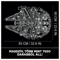 LEGO Star Wars - Millenium Falcon (75192) H&aacute;ztart&aacute;s / Otthon / K&uuml;lt&eacute;r - J&aacute;t&eacute;k / Sport - Kreat&iacute;v / k&eacute;szs&eacute;gfejlesztő j&aacute;t&eacute;k - 531356