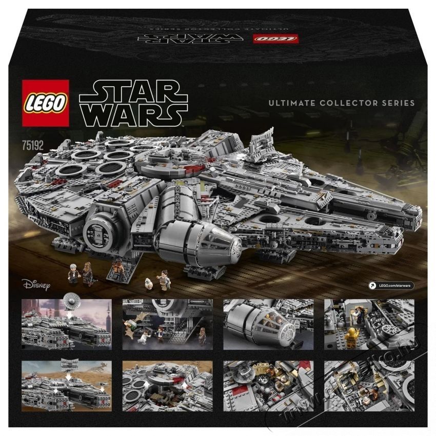 LEGO Star Wars - Millenium Falcon (75192) H&aacute;ztart&aacute;s / Otthon / K&uuml;lt&eacute;r - J&aacute;t&eacute;k / Sport - Kreat&iacute;v / k&eacute;szs&eacute;gfejlesztő j&aacute;t&eacute;k - 531356