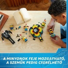 LEGO Gru 4. Kocka Gru &eacute;s minyonok 75582 H&aacute;ztart&aacute;s / Otthon / K&uuml;lt&eacute;r - J&aacute;t&eacute;k / Sport - Kreat&iacute;v / k&eacute;szs&eacute;gfejlesztő j&aacute;t&eacute;k - 531388