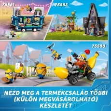 LEGO Gru 4. Kocka Gru &eacute;s minyonok 75582 H&aacute;ztart&aacute;s / Otthon / K&uuml;lt&eacute;r - J&aacute;t&eacute;k / Sport - Kreat&iacute;v / k&eacute;szs&eacute;gfejlesztő j&aacute;t&eacute;k - 531388