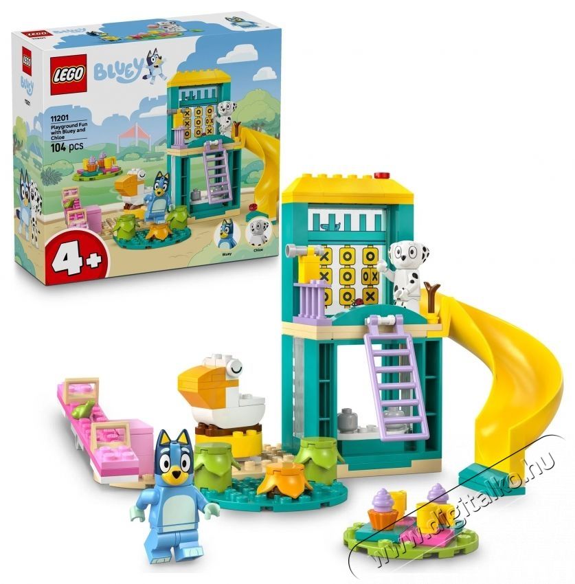 LEGO Bluey Bluey &eacute;s Klo&eacute; vid&aacute;m kalandjai a j&aacute;tsz&oacute;t&eacute;ren 11201 H&aacute;ztart&aacute;s / Otthon / K&uuml;lt&eacute;r - J&aacute;t&eacute;k / Sport - Kreat&iacute;v / k&eacute;szs&eacute;gfejlesztő j&aacute;t&eacute;k - 531391