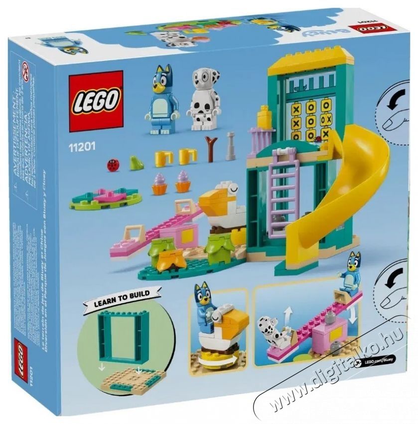 LEGO Bluey Bluey &eacute;s Klo&eacute; vid&aacute;m kalandjai a j&aacute;tsz&oacute;t&eacute;ren 11201 H&aacute;ztart&aacute;s / Otthon / K&uuml;lt&eacute;r - J&aacute;t&eacute;k / Sport - Kreat&iacute;v / k&eacute;szs&eacute;gfejlesztő j&aacute;t&eacute;k - 531391