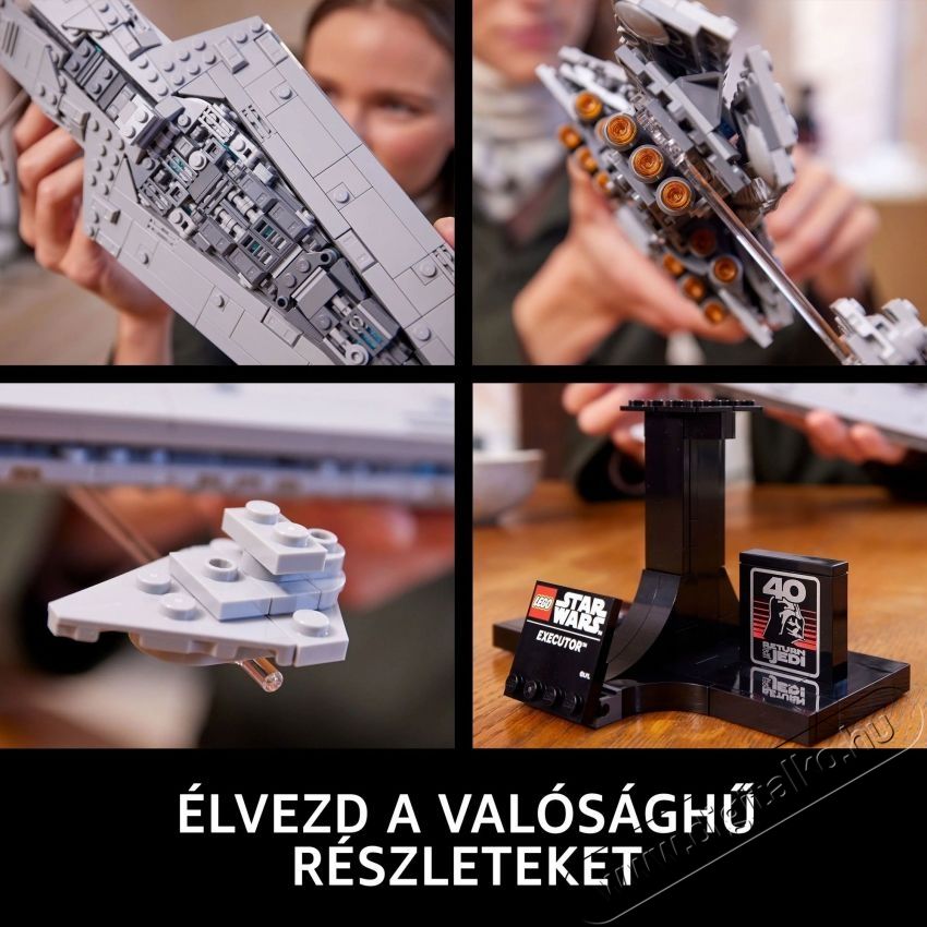 LEGO Star Wars 75356 Executor Szupercsillag-rombol&oacute; H&aacute;ztart&aacute;s / Otthon / K&uuml;lt&eacute;r - J&aacute;t&eacute;k / Sport - Kreat&iacute;v / k&eacute;szs&eacute;gfejlesztő j&aacute;t&eacute;k - 531392