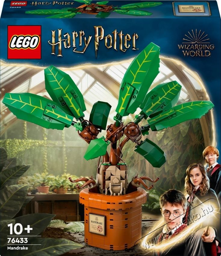 LEGO Harry Potter 76433 Mandrag&oacute;ra H&aacute;ztart&aacute;s / Otthon / K&uuml;lt&eacute;r - J&aacute;t&eacute;k / Sport - Kreat&iacute;v / k&eacute;szs&eacute;gfejlesztő j&aacute;t&eacute;k - 531433