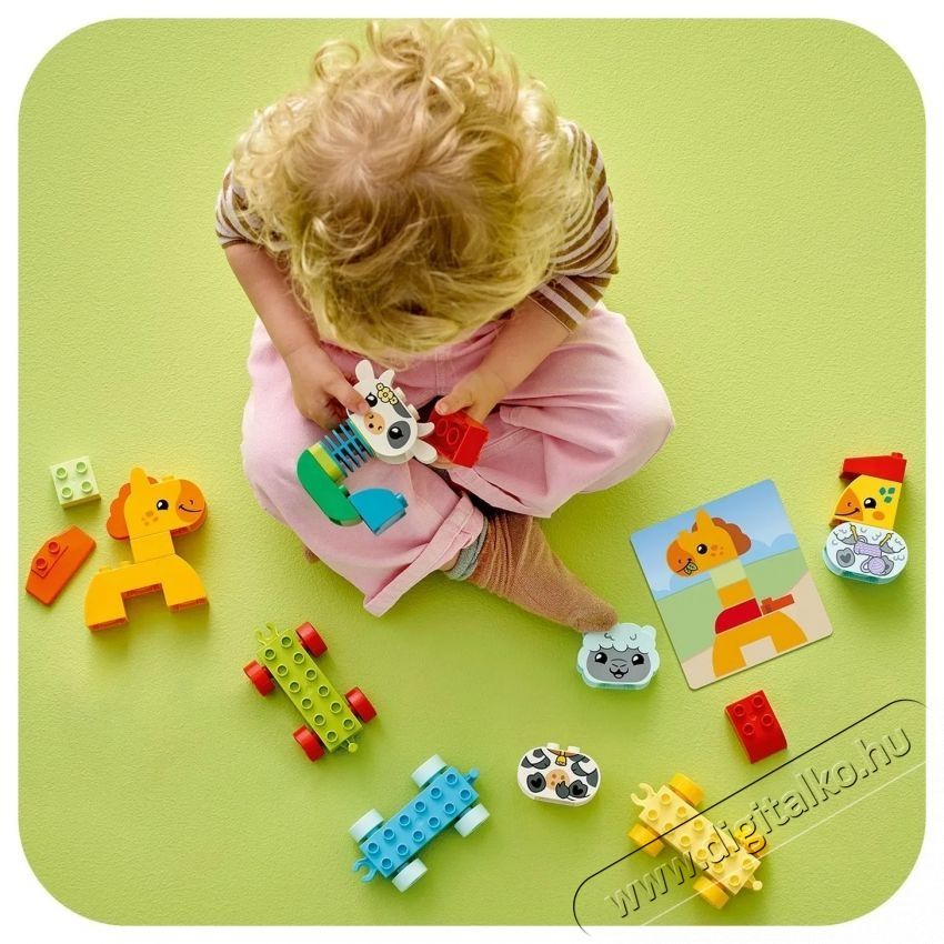 LEGO DUPLO  10412 &Aacute;llatok a vonaton H&aacute;ztart&aacute;s / Otthon / K&uuml;lt&eacute;r - J&aacute;t&eacute;k / Sport - Kreat&iacute;v / k&eacute;szs&eacute;gfejlesztő j&aacute;t&eacute;k - 531902