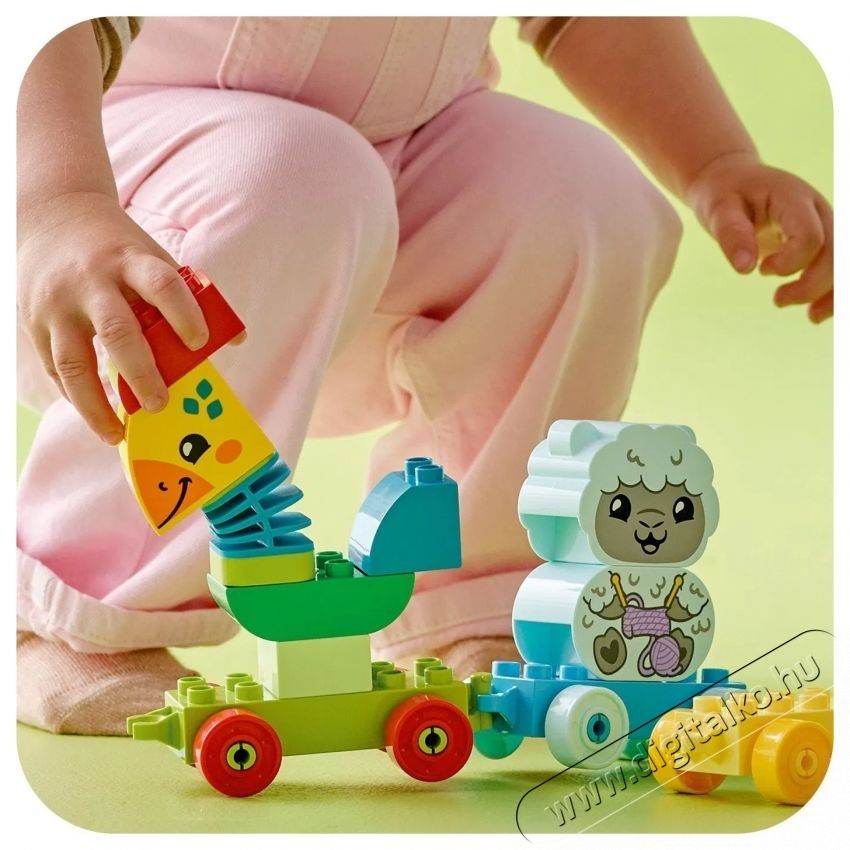 LEGO DUPLO  10412 &Aacute;llatok a vonaton H&aacute;ztart&aacute;s / Otthon / K&uuml;lt&eacute;r - J&aacute;t&eacute;k / Sport - Kreat&iacute;v / k&eacute;szs&eacute;gfejlesztő j&aacute;t&eacute;k - 531902