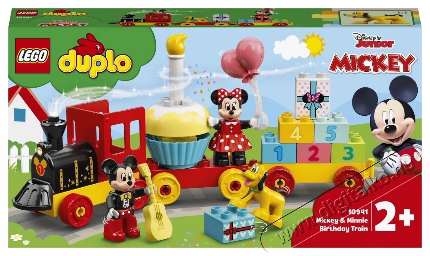 LEGO DUPLO  Disney 10941 Mickey   Minnie sz&uuml;let&eacute;snapi vonata H&aacute;ztart&aacute;s / Otthon / K&uuml;lt&eacute;r - J&aacute;t&eacute;k / Sport - Kreat&iacute;v / k&eacute;szs&eacute;gfejlesztő j&aacute;t&eacute;k - 531898