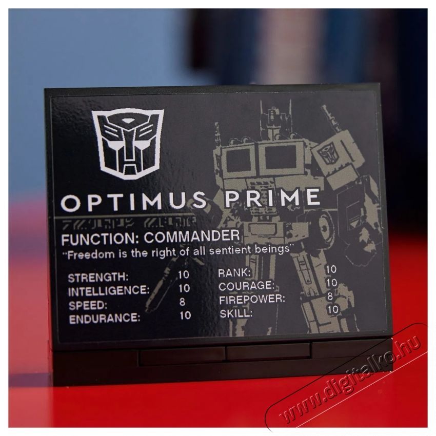 LEGO Icons 10302 Optimusz fővez&eacute;r H&aacute;ztart&aacute;s / Otthon / K&uuml;lt&eacute;r - J&aacute;t&eacute;k / Sport - Kreat&iacute;v / k&eacute;szs&eacute;gfejlesztő j&aacute;t&eacute;k - 531895