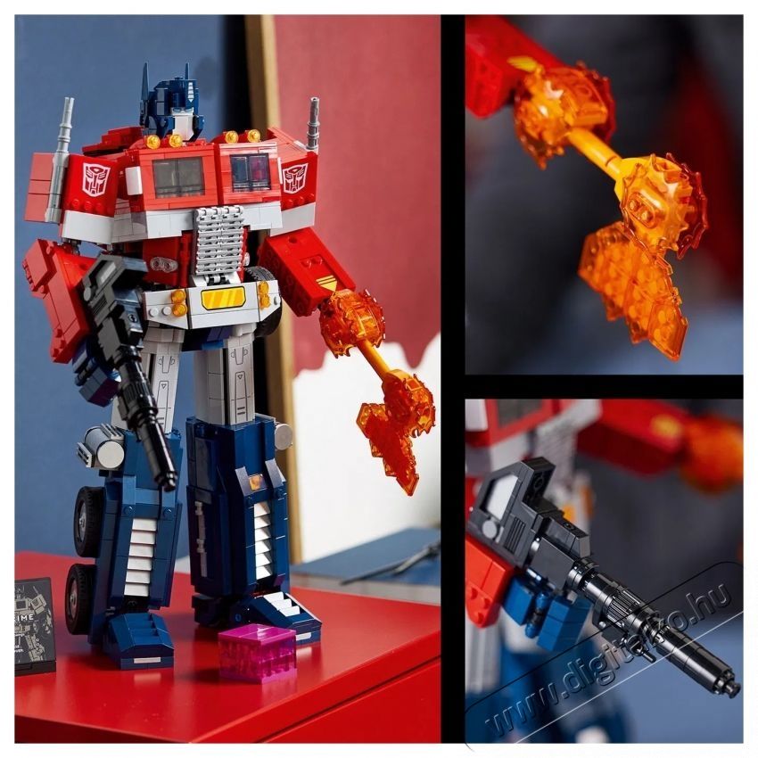 LEGO Icons 10302 Optimusz fővez&eacute;r H&aacute;ztart&aacute;s / Otthon / K&uuml;lt&eacute;r - J&aacute;t&eacute;k / Sport - Kreat&iacute;v / k&eacute;szs&eacute;gfejlesztő j&aacute;t&eacute;k - 531895