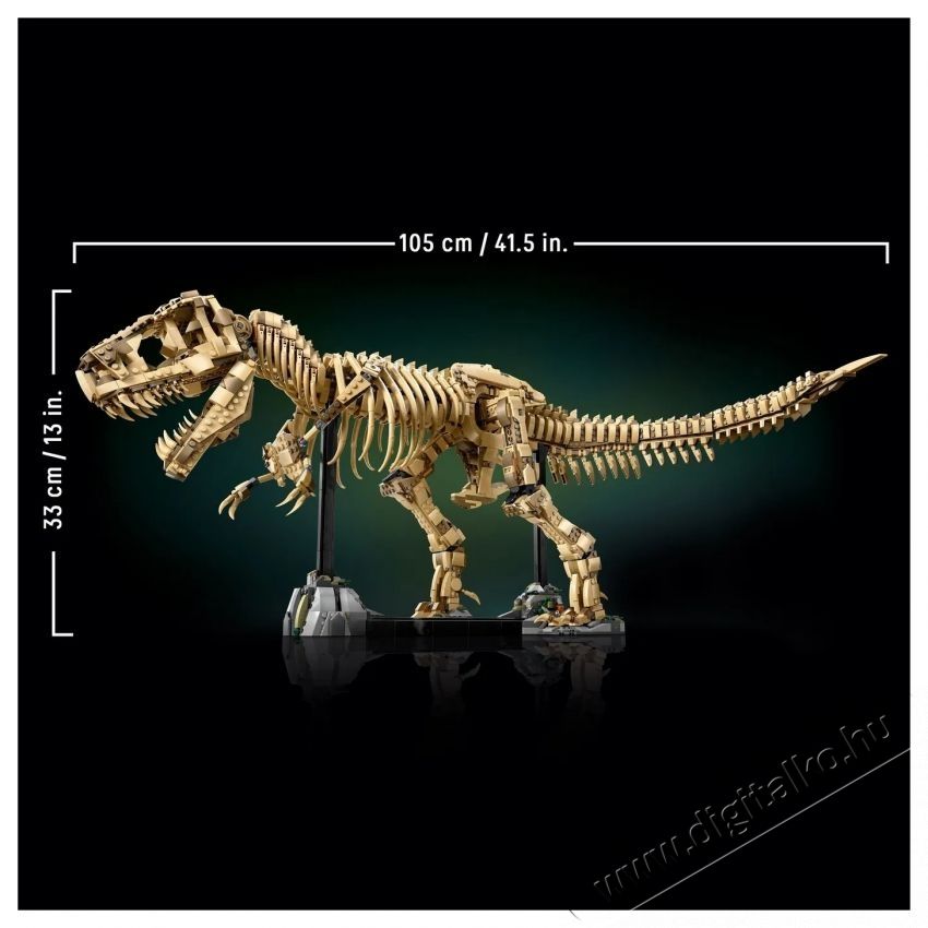 LEGO Jurassic World 76968 Dinoszaurusz maradv&aacute;nyok  Tyrannosaurus rex H&aacute;ztart&aacute;s / Otthon / K&uuml;lt&eacute;r - J&aacute;t&eacute;k / Sport - Kreat&iacute;v / k&eacute;szs&eacute;gfejlesztő j&aacute;t&eacute;k - 531891