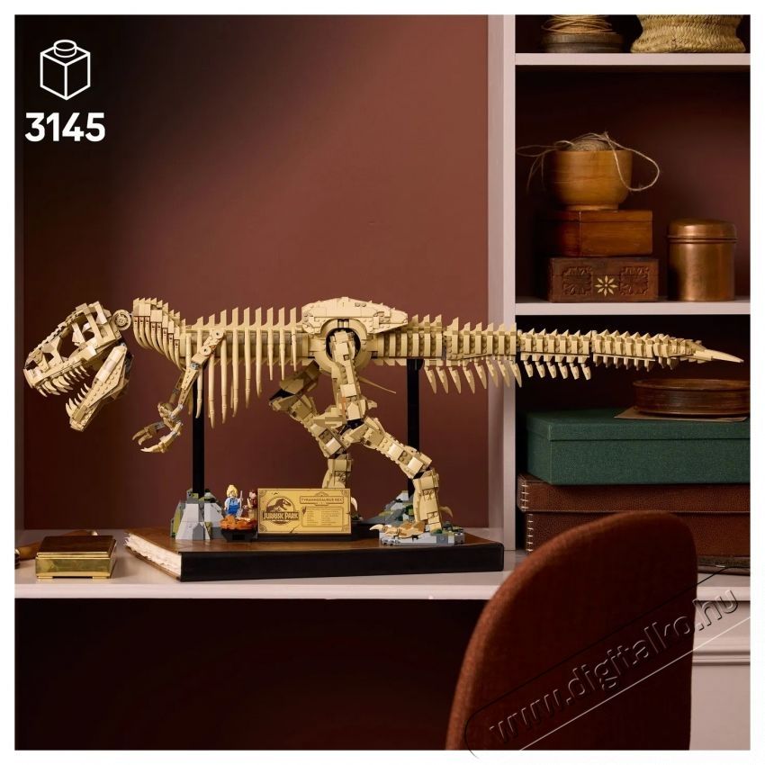LEGO Jurassic World 76968 Dinoszaurusz maradv&aacute;nyok  Tyrannosaurus rex H&aacute;ztart&aacute;s / Otthon / K&uuml;lt&eacute;r - J&aacute;t&eacute;k / Sport - Kreat&iacute;v / k&eacute;szs&eacute;gfejlesztő j&aacute;t&eacute;k - 531891