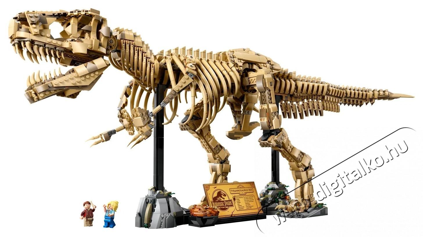 LEGO Jurassic World 76968 Dinoszaurusz maradv&aacute;nyok  Tyrannosaurus rex H&aacute;ztart&aacute;s / Otthon / K&uuml;lt&eacute;r - J&aacute;t&eacute;k / Sport - Kreat&iacute;v / k&eacute;szs&eacute;gfejlesztő j&aacute;t&eacute;k - 531891