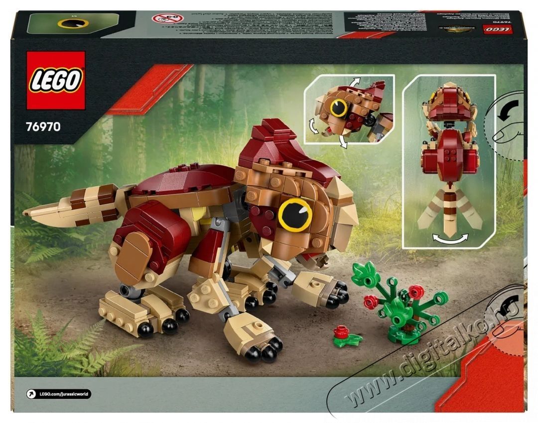 LEGO Jurassic World 76970 Dolores  a b&eacute;bi dinoszaurusz  Aquilops H&aacute;ztart&aacute;s / Otthon / K&uuml;lt&eacute;r - J&aacute;t&eacute;k / Sport - Kreat&iacute;v / k&eacute;szs&eacute;gfejlesztő j&aacute;t&eacute;k - 531894