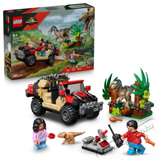 LEGO Jurassic World 76972 Terepj&aacute;r&oacute;s menek&uuml;l&eacute;s a raptor elől H&aacute;ztart&aacute;s / Otthon / K&uuml;lt&eacute;r - J&aacute;t&eacute;k / Sport - Kreat&iacute;v / k&eacute;szs&eacute;gfejlesztő j&aacute;t&eacute;k - 531892