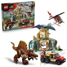 LEGO Jurassic World 76976 Spinosaurus &eacute;s Quetzalcoatlus  l&eacute;gi k&uuml;ldet&eacute;s H&aacute;ztart&aacute;s / Otthon / K&uuml;lt&eacute;r - J&aacute;t&eacute;k / Sport - Kreat&iacute;v / k&eacute;szs&eacute;gfejlesztő j&aacute;t&eacute;k - 531903