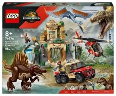 LEGO Jurassic World 76976 Spinosaurus &eacute;s Quetzalcoatlus  l&eacute;gi k&uuml;ldet&eacute;s H&aacute;ztart&aacute;s / Otthon / K&uuml;lt&eacute;r - J&aacute;t&eacute;k / Sport - Kreat&iacute;v / k&eacute;szs&eacute;gfejlesztő j&aacute;t&eacute;k - 531903