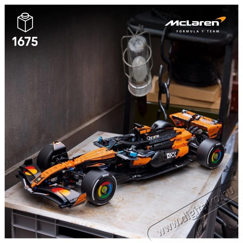 LEGO Technic - McLaren MCL39 F1 aut&oacute; (42228) H&aacute;ztart&aacute;s / Otthon / K&uuml;lt&eacute;r - J&aacute;t&eacute;k / Sport - Kreat&iacute;v / k&eacute;szs&eacute;gfejlesztő j&aacute;t&eacute;k - 534787