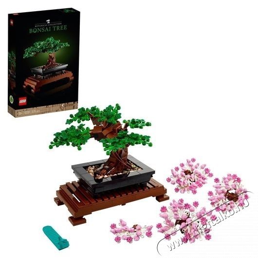 LEGO ICONS - Bonsai fa (10281) H&aacute;ztart&aacute;s / Otthon / K&uuml;lt&eacute;r - J&aacute;t&eacute;k / Sport - Kreat&iacute;v / k&eacute;szs&eacute;gfejlesztő j&aacute;t&eacute;k - 537637