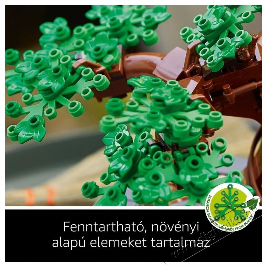 LEGO ICONS - Bonsai fa (10281) H&aacute;ztart&aacute;s / Otthon / K&uuml;lt&eacute;r - J&aacute;t&eacute;k / Sport - Kreat&iacute;v / k&eacute;szs&eacute;gfejlesztő j&aacute;t&eacute;k - 537637